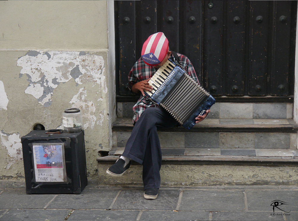 Accordion Player - Richard Reeve